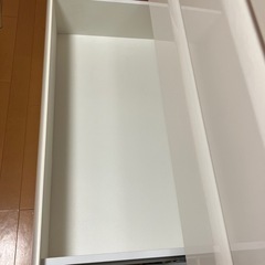 ローチェストクローゼット　ホワイト　衣装棚　　ホワイト　ニトリの画像