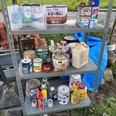 無料 使えます！ ペンキ ラッカー 屋内 屋外 トタン 木材 鉄 沢山 DIY  の画像