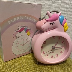 目覚まし時計　ユニコーン
