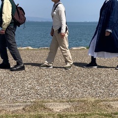 地球に「ありがとう」言いながら琵琶湖畔を歩こう‼️