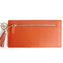 ♡LIZDAYS リズデイズ 薄い オレンジ 長財布♡の画像