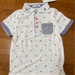 ポロシャツとカーディガンセット　120cmの画像
