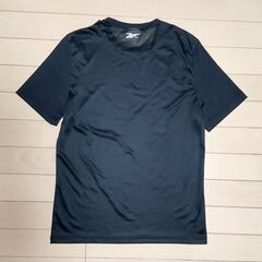 Used Reebok リーボック ワークアウト アクティブチル Tシャツ 半袖 S 黒の画像