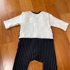タキシード風キッズ服 60〜70cmの画像