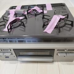 ビルトインコンロ　リンナイ　都市ガス　 60cm　未使用　RB3...