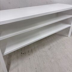  23670  ローテーブル テレビ台 テレビラック 幅122㎝ IKEA   ◆大阪市内・東大阪市他 6,000円以上ご購入で無料配達いたします！◆ ※高槻・枚方方面◆西宮・尼崎方面◆生駒方面　それぞれ条件付き無料配送あり！            の画像