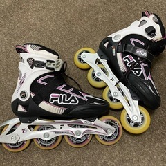 FILA インラインスケート25.5cm　袋付き　ローラーブレード
