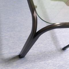 センターテーブル　ガラス　黒　ブラックの画像