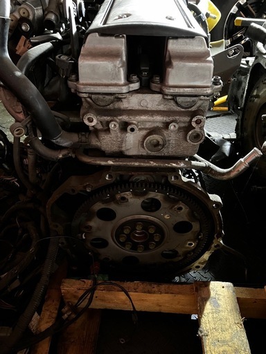 【お話中】トヨタ 1JZ-GTE エンジン VVT-i  JZX100 ECU付き  実動車より取り外し 走行距離不明