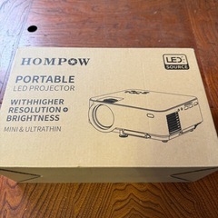 HONPOW プロジェクター　
未使用