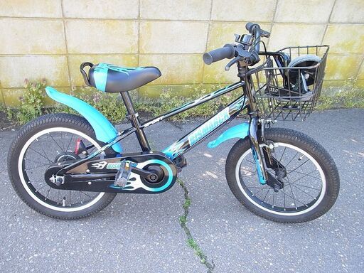 子供用自転車　16インチ　補助輪付き　