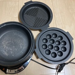 鍋セット♪たこ焼き、焼肉プレート付き