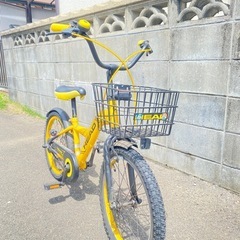 子供用自転車１８インチの画像