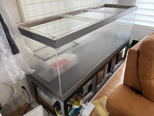 アクリル製水槽　1800×600×600