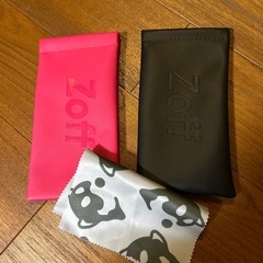 ⑩ メガネケース メガネクロス
