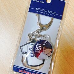 西武ライオンズ時代の秋山選手ユニキーホルダー#55
