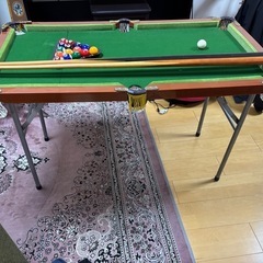 決まりました！ジャンク　ビリヤード台の画像