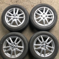 ダンロップ 185/60r15 夏、アルミ付 4本