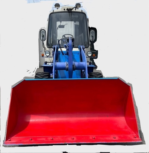 旭川発　三菱　WS210II ホイルローダー　ミニ ショベル　タイヤショベル　バケットマス増し　チェーン付き 旭川発 三菱 WS210II ホイルローダー ミニ ショベル タイヤショベル