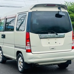H17年スバルサンバーディアスワゴン スーパーチャージャーオートマチック 4WD（AT)Bluetooth ◎リアヒタータイミングベルト交換車検9年5月の画像