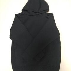 ユニクロ パーカー 黒 Lサイズ
