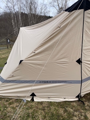 YOKA CABIN ヨカキャビン　テント　キャンプ　ポール2セット4本付き