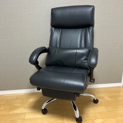 ワークチェア　フットレスト付き
