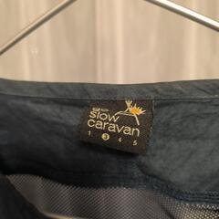 古着 go slow caravan C/Nワッシャーポーチ付キハイカーベストの画像