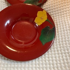 琉球　茶たく　５つセットの画像