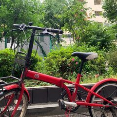 【差し上げます】変速付き折りたたみ自転車！