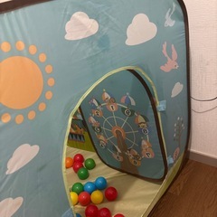 ボールプール　お部屋遊び　室内テントの画像