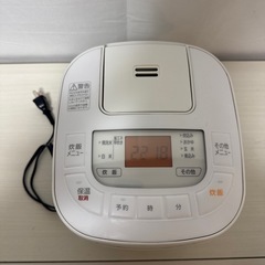 アイリスオーヤマ 炊飯器 KS-RC21M05-W 3合炊きの画像