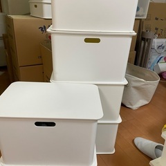 プラスチックケース深め×5【5/15までにお譲り出来る方限定】