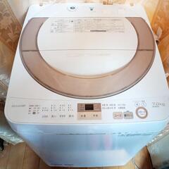 【無料】SHARP 全自動洗濯機 ES-GE7A 7kg