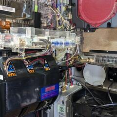 パチスロ実機  アナザーゴッドハーデス‐奪われたZEUSver.‐ ダークネスパネルコイン不要機付きの画像