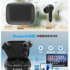 ワイヤレスイヤホン Bluetooth5.4 ハンズフリー通話の画像