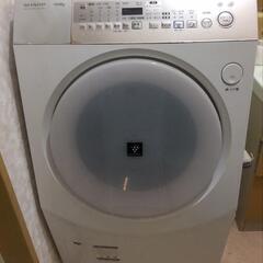 シャープ ドラム式洗濯乾燥機 ES-V530NL 10kg ジャンク