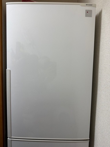 【SHARP】270L 冷蔵庫　プラズマクラスター