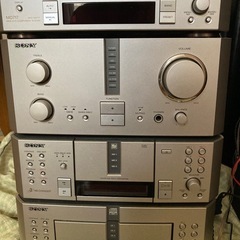 CDMDコンポ ★ジャンク品