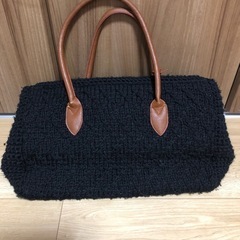 【値下げ】CECIL McBEE ニット生地バックの画像