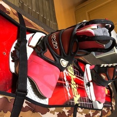 ウェイクボード 板 ビンディング付きの画像