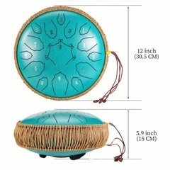 新品未使用・ヨガや瞑想などに癒しの音/スチールドラムの画像