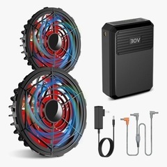 KLIFE ファンバッテリーセット 空調作業服用【30V超高輸出...