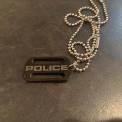 	【未使用】POLICEのネックレスお譲りします!