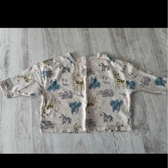 アニマル柄 長袖Tシャツ 90サイズ