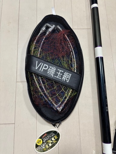 【釣り用品】玉網、玉の柄セット　