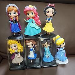 Qposket　ディズニープリンセス7点セットの画像