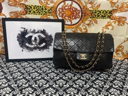 【正規品】【美品】CHANEL マトラッセ25 ラムスキン ショルダーバッグ