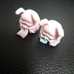 うさぎフィギュア2個セットガチャガチャ
