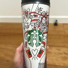 【美品】スタバ　タンブラー500mlの画像